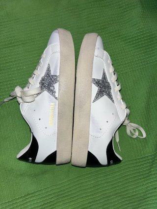 Golden Goose Superstar Sneakers Plata