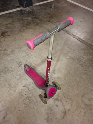 Patinete Globber Rosa LED