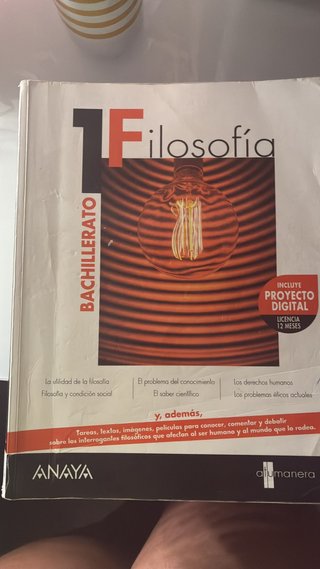 Libros de primero bachiller Trinitarias