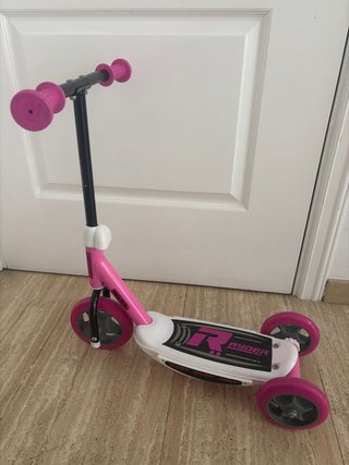 Patinete infantil 3 ruedas rosa