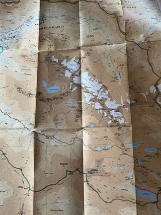 Carte routière : Maladeta Aneto