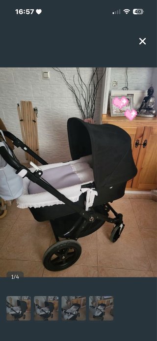 Carrito Bugaboo Cameleon + Accesorios