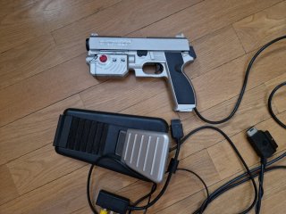 Pistola Avenger Pro PS1 con pedal