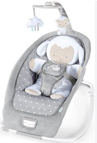 Hamaca para bebé con peluche de oveja