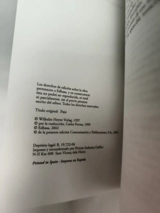 Libro Troya por Gisbert Haefs