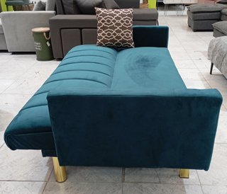Sofá Cama Bogotá. Azul. Cómodo. ¡EN REBAJA!