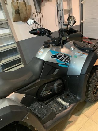 Moto ATV 600 Plata