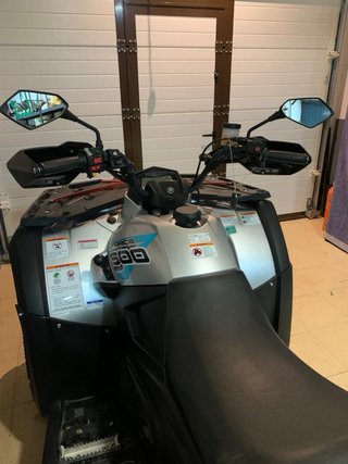 Moto ATV 600 Plata
