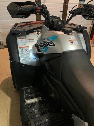 Moto ATV 600 Plata