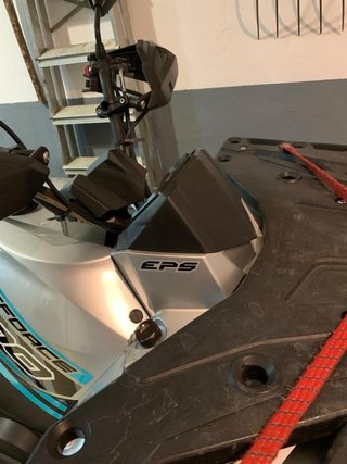 Moto ATV 600 Plata
