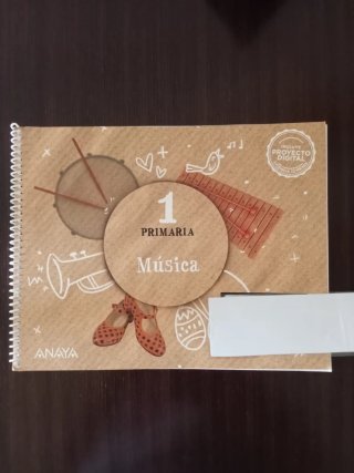 Libro Música 1 Primaria Anaya