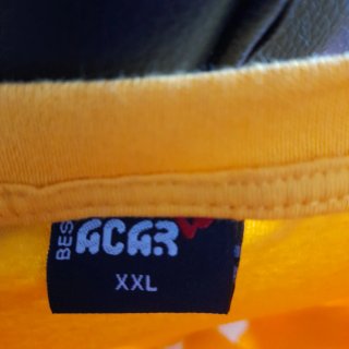 Camiseta manga corta hombre talla grande XXL