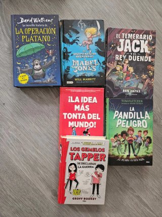 Lote de libros infantil juvenil novelas