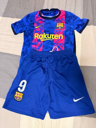 Conjunto Barça Niñ@ Nike Azul/Rosa Talla 10 años