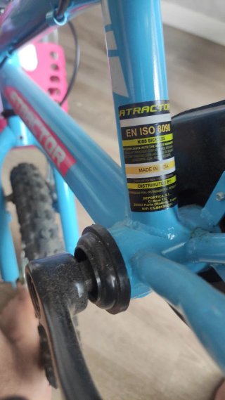 Bicicleta infantil niña 4-6 años