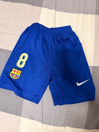 Pantalón corto Barça Nike niño/a azul Talla 8 años