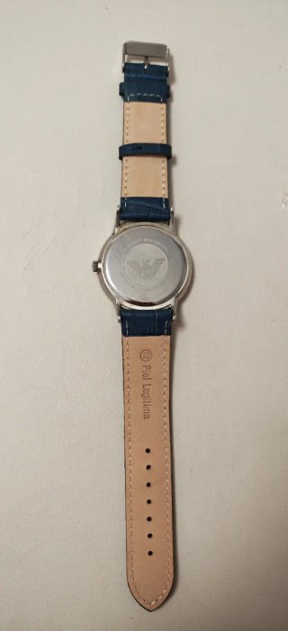Reloj Emporio Armani Azul y Plata