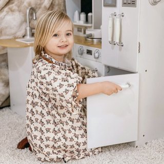 Cucina Giocattolo in Legno per Bambini 3-6 Anni co