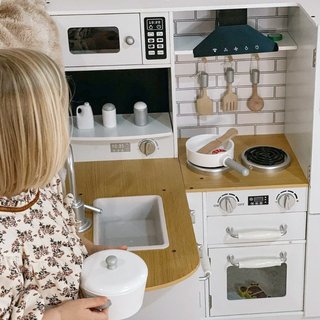 Cucina Giocattolo in Legno per Bambini 3-6 Anni co