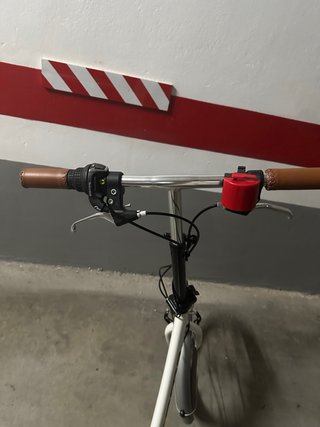 Bicicleta Plegable Moma First Class Blanca