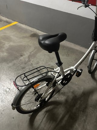 Bicicleta Plegable Moma First Class Blanca