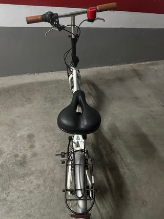 Bicicleta Plegable Moma First Class Blanca