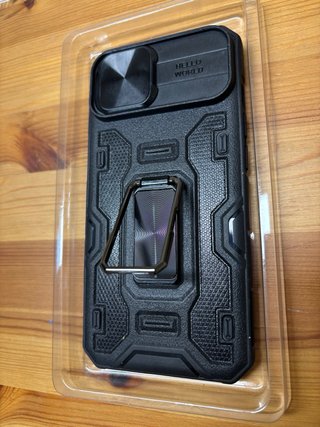 Funda iPhone 14 y 15 6.1 Negra Resistente
