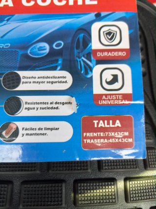 Alfombrillas Coche ENERFERO Universal