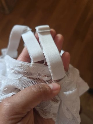 Sujetador blanco con encaje