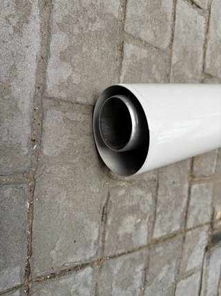 Tubo de empalme 500 M/H 60/100
