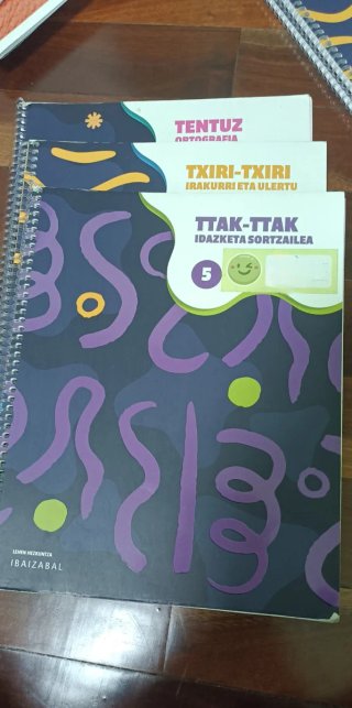 Euskera takk takk 5 primaria