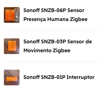 3 Artigos Sonoff Zigbee