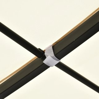 Cenador Jardín 3x3m con Toldo Beige