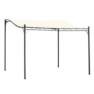 Cenador Jardín 3x3m con Toldo Beige
