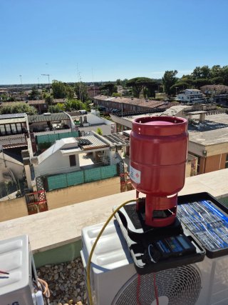 Ricarica gas refrigerante condizionatori