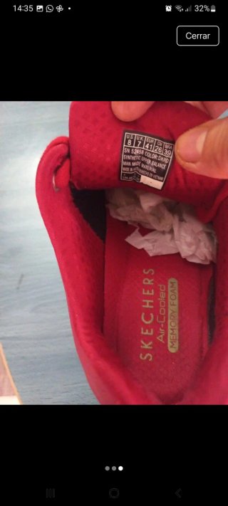 Skechers Talla 41 Rojas