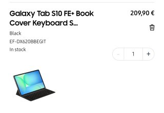 Samsung Galaxy Tab S10 FE+ 5G + Cover