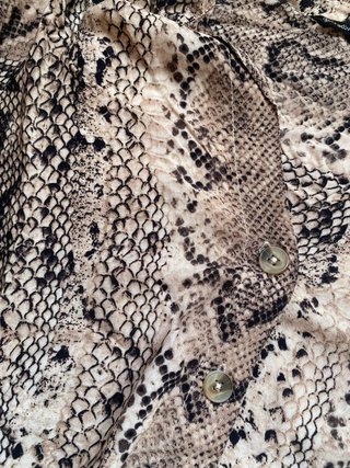Camisa estampado serpiente