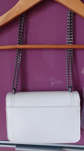 Bolso bandolera rígido Pull&Bear beige