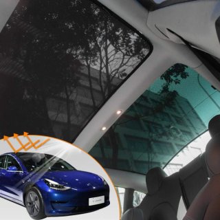 Parasol tesla model 3 techo solar