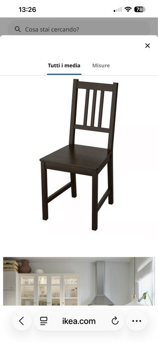 Tavolo allungabile 130/190 Ikea Laneberg + 6 sedie