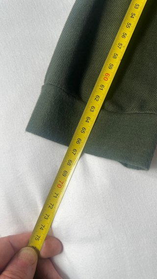 Polo Lacoste Auténtico Clásico Verde Talla L