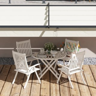 Pérgola 4x3m Techo Retráctil Jardín