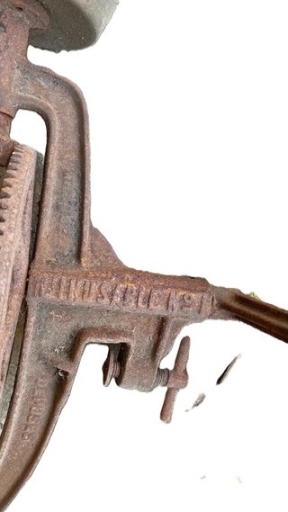 Antica lavabottiglie meccanica a mano
