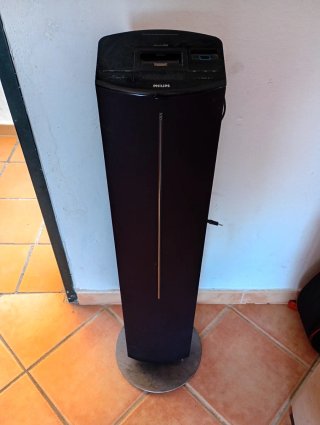 Equipo de música Philips negro
