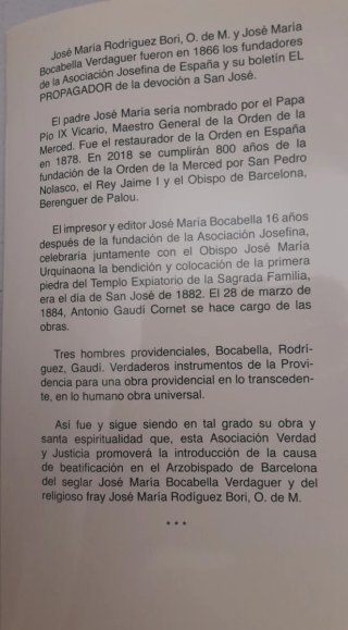 La Sagrada Família. El Propagador