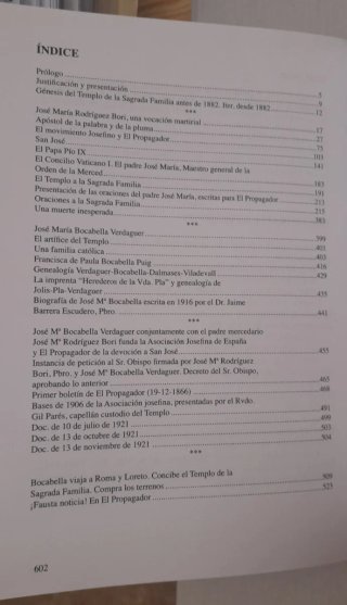 La Sagrada Família. El Propagador