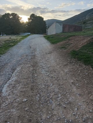 Hola se vende terreno camino del portillo..