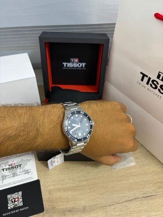 Tissot Seastar 1000 40mm Azul/Plata