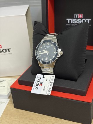 Tissot Seastar 1000 40mm Azul/Plata